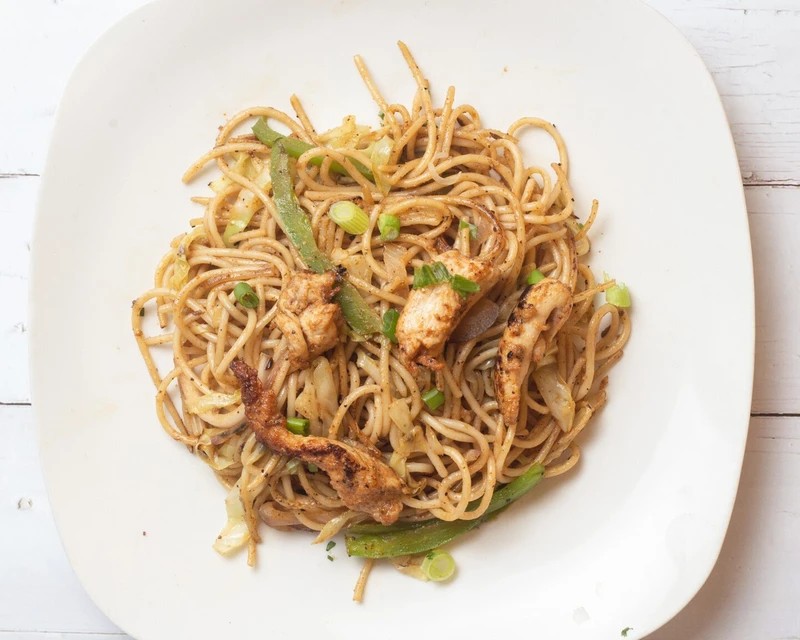 Chicken Noodles - popular Indo-Chinese dish at Chunkey Indo Chinese Burnaby